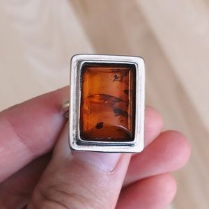 Amber ring